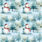 A Snowmans Winter During the Day 2 Fabric - ineedfabric.com