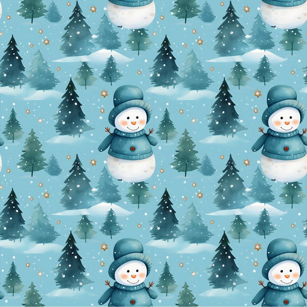A Snowmans Winter with a Sweater Fabric - ineedfabric.com