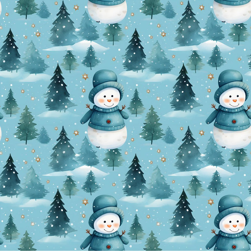 A Snowmans Winter with a Sweater Fabric - ineedfabric.com