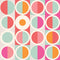 Abstract Circles Fabric - ineedfabric.com