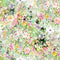 Abstract Colorful Bright Flowers Allover Fabric - ineedfabric.com