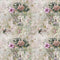 Abstract Colorful Flower Bundles Fabric - ineedfabric.com