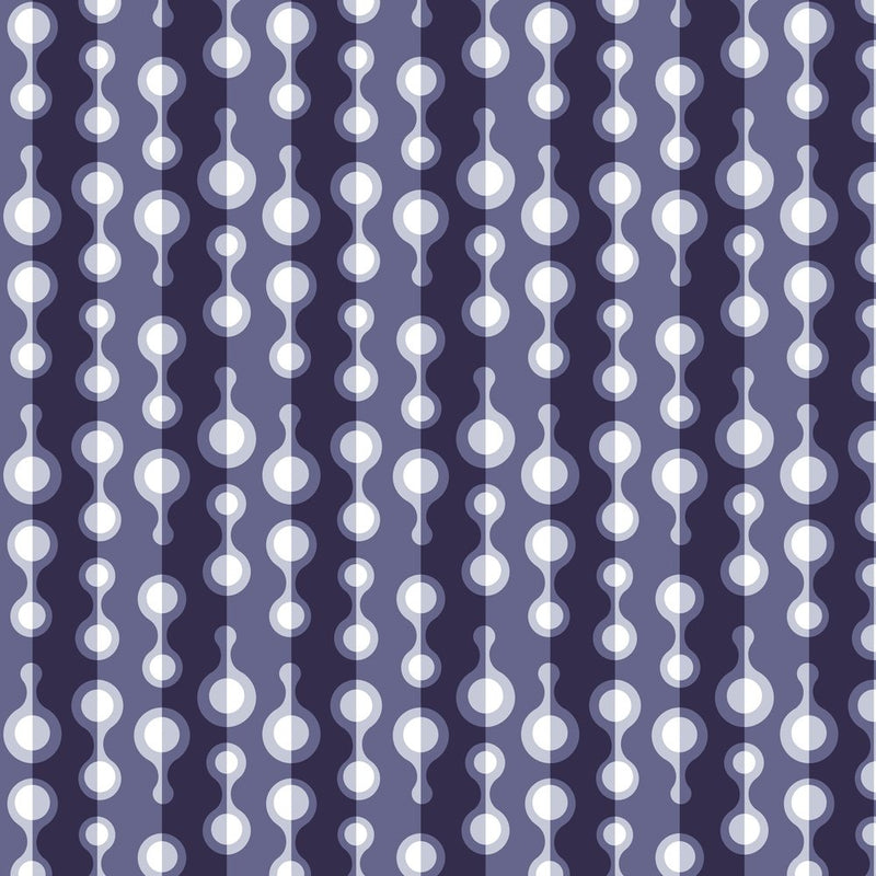 Abstract Drops Fabric - Purple - ineedfabric.com
