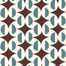 Abstract Semicircles Fabric - ineedfabric.com