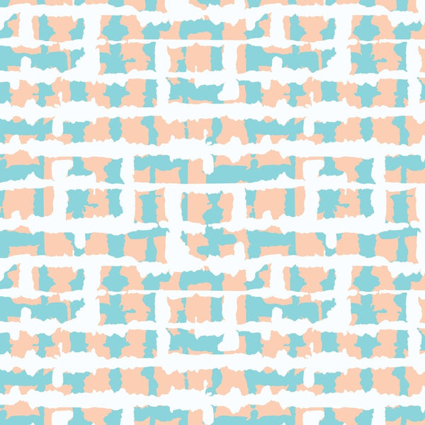 Abstract Shibori Striped Fabric - Multi - ineedfabric.com
