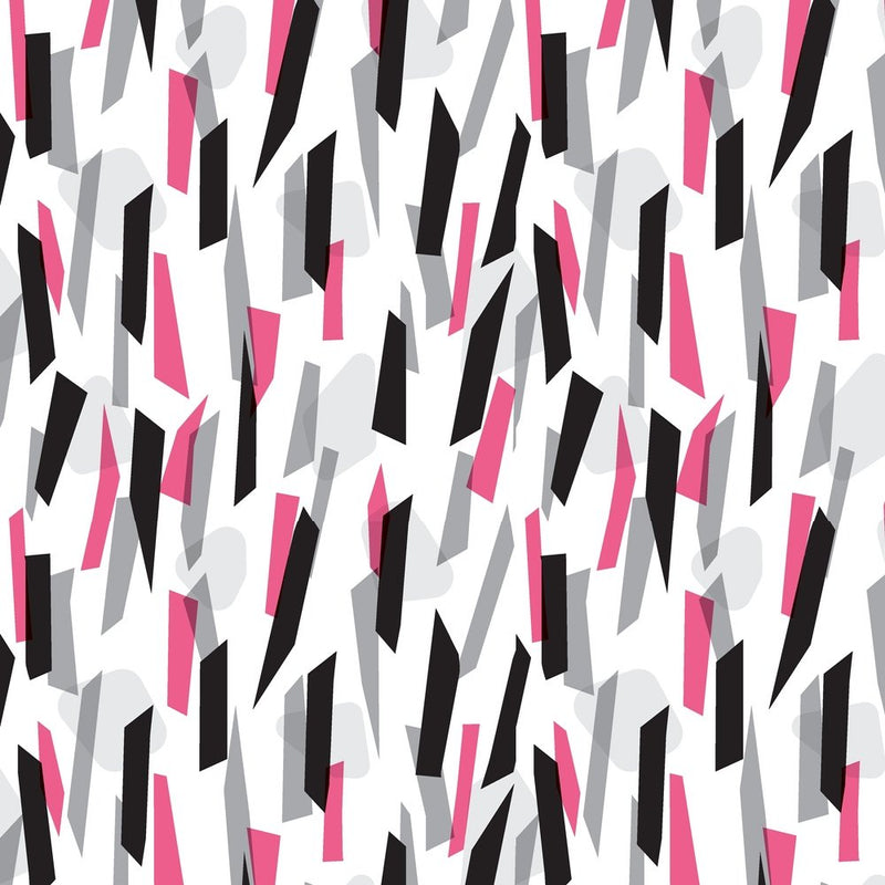 Abstract Trapezoid Fabric - Multi - ineedfabric.com