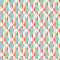 Abstract Triangle Fabric - Blue - ineedfabric.com