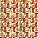 Abstract Western Pattern 18 Fabric - ineedfabric.com