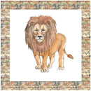 African Safari Animal Fabric Panel - ineedfabric.com