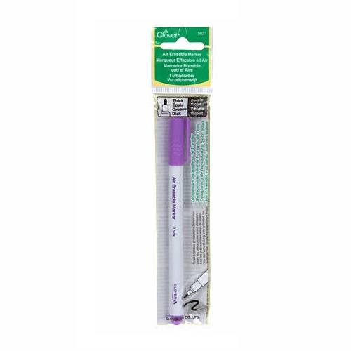Air Erasable Thick Marker- Purple - ineedfabric.com