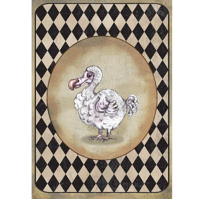 Alice in Wonderland Dodo Fabric Panel - ineedfabric.com
