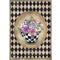 Alice in Wonderland Floral Fabric Panel - ineedfabric.com