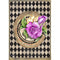 Alice in Wonderland Roses Fabric Panel - ineedfabric.com