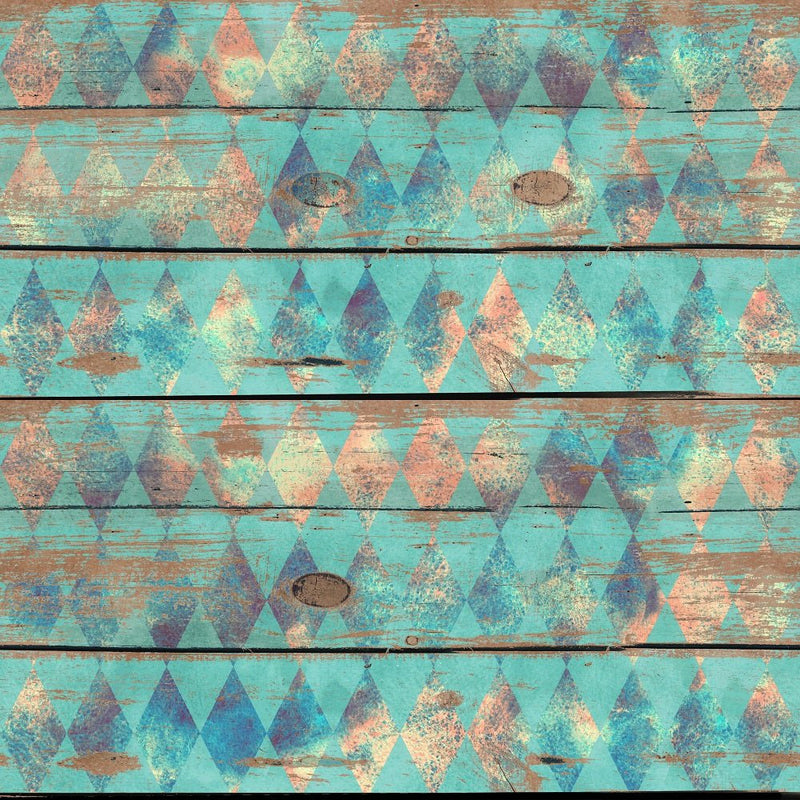 Alice in Wonderland Wood Pattern 1 Fabric - ineedfabric.com