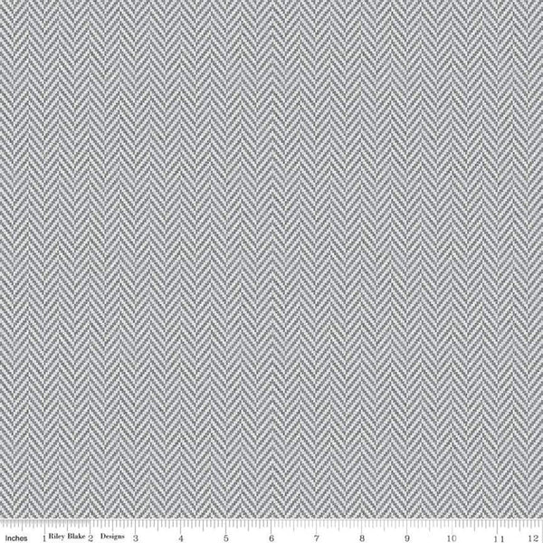 All About Plaids Herringbone - Gray - ineedfabric.com