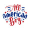 All American Boy Fabric Panel - ineedfabric.com