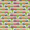All Over Train Fabric - Multi - ineedfabric.com
