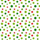 Allover Christmas Dots Fabric - Red/Green - ineedfabric.com
