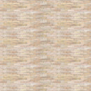 Allover Watercolor Brick Fabric - White - ineedfabric.com