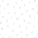 Alphabet Letters Tone On Tone Fabric - ineedfabric.com