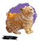 American Bobtail Kitten Portrait Fabric Panel - ineedfabric.com