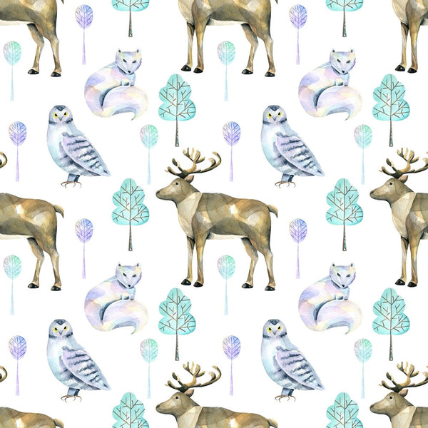 Animal Life Polar 2 Fabric - ineedfabric.com