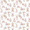 Animal Life Rabbits Fabric - ineedfabric.com