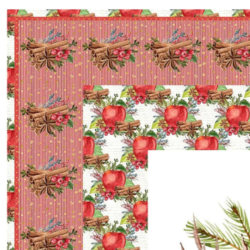 Apple Cinnamon Spice Wall Hanging 42" x 42" - ineedfabric.com