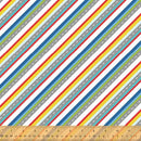 Around Town Road Stripes Fabric - ineedfabric.com