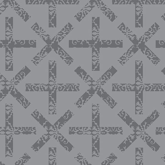 Art Theory Fabric - Gray - ineedfabric.com