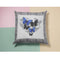 Artistic Morpho Butterflies Pillow Panel - Blue - ineedfabric.com