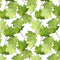 Assorted Maple Leaf Fabric - Green/White - ineedfabric.com