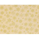 Assorted Snowflake Fabric - Cream - ineedfabric.com