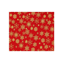 Assorted Snowflake Fabric - Red - ineedfabric.com