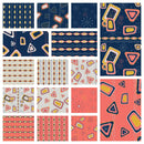 Atomic Geometric Fat Quarter Bundle - 16 Pieces - ineedfabric.com