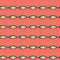 Atomic Geometric Pattern #2 Fabric - Pink - ineedfabric.com