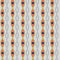 Atomic Geometric Pattern #3 Fabric - Antique White - ineedfabric.com