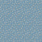 Autumn Floral Fabric - Blue - ineedfabric.com