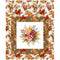 Autumn Leaves are Falling Mini Wall Hanging 9" x 9" - ineedfabric.com