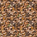 Autumn Leaves on the Ground Fabric - ineedfabric.com