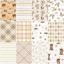 Autumn Woodland Animals Fat Quarter Bundle - 12 Pieces - ineedfabric.com