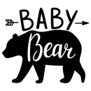 Baby Bear Fabric Panel - ineedfabric.com