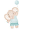 Baby Boy Elephant With Balloon Fabric Panel - ineedfabric.com