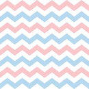 Baby Chevron Zigzag Fabric - White - ineedfabric.com