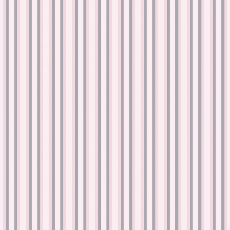 Baby Girl Stripes Fabric - Pink - ineedfabric.com