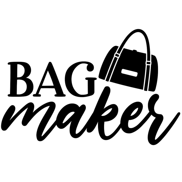 Bag Maker Fabric Panel - Black/White - ineedfabric.com