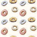 Baker Gnomes Donuts Fabric - ineedfabric.com