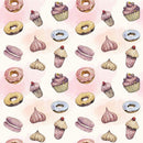 Baker Gnomes Tossed Sweets Fabric - ineedfabric.com