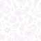 Bandana Fabric - Vintage Violet on White - ineedfabric.com