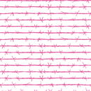 Barbed Wire Fabric - Bashful Pink - ineedfabric.com